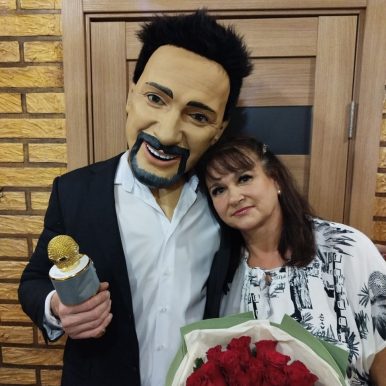 Фотосессия с ростовой куклой стас михайлов