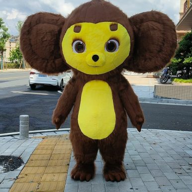 Ростовая кукла чебурашка на празднике