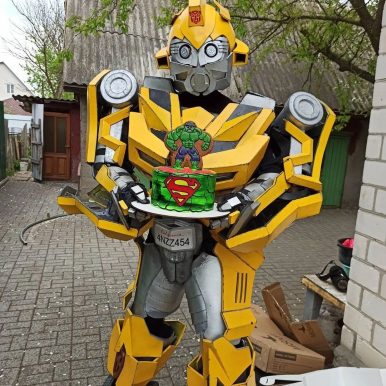 Ростовые куклы в Гомеле трансформер Бамблби