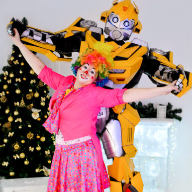 трансформер Бамблби на выпускной в Гомеле