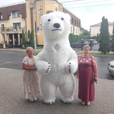 Медведь на праздник в Гомеле