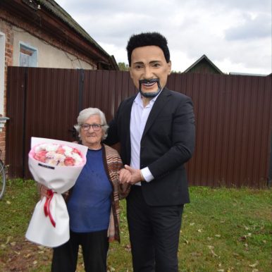 Ростовая кукла стас михайлов с именинником